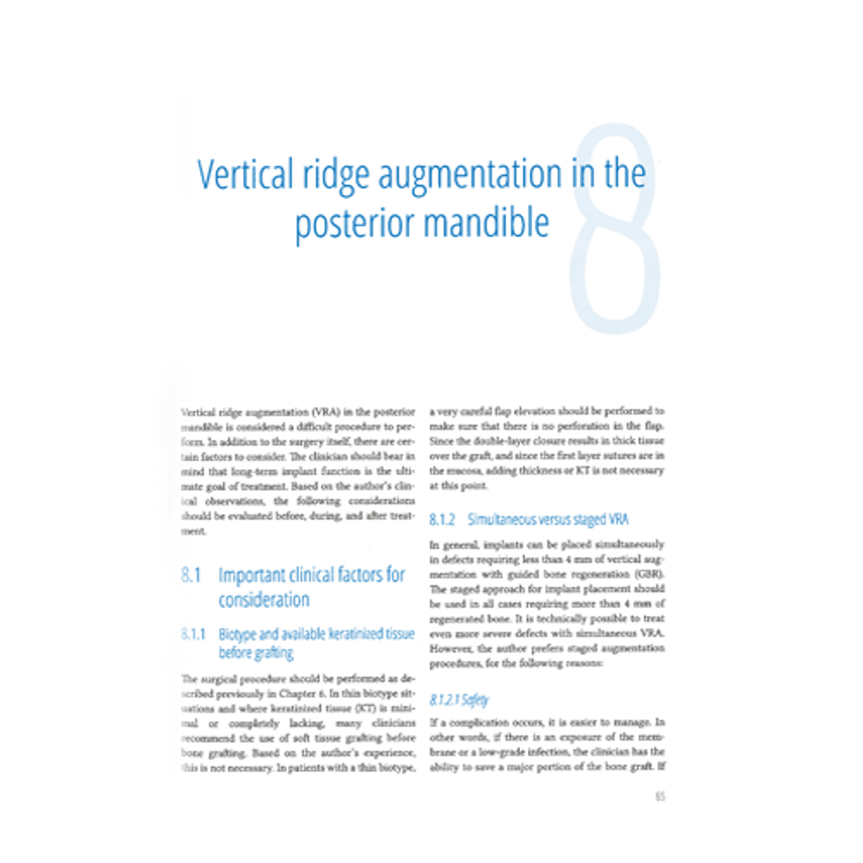 Vertical and Horizontal Ridge Augmentation: New… - Osteogenics