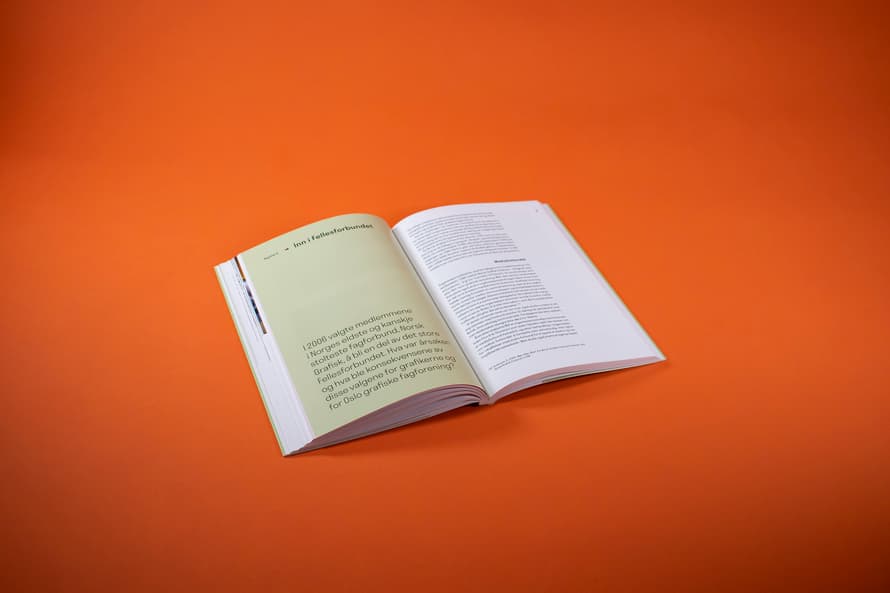 Bildet viser et køapitteloppslag i boken