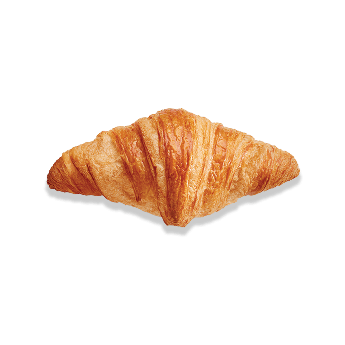 top view of perfect mini croissant