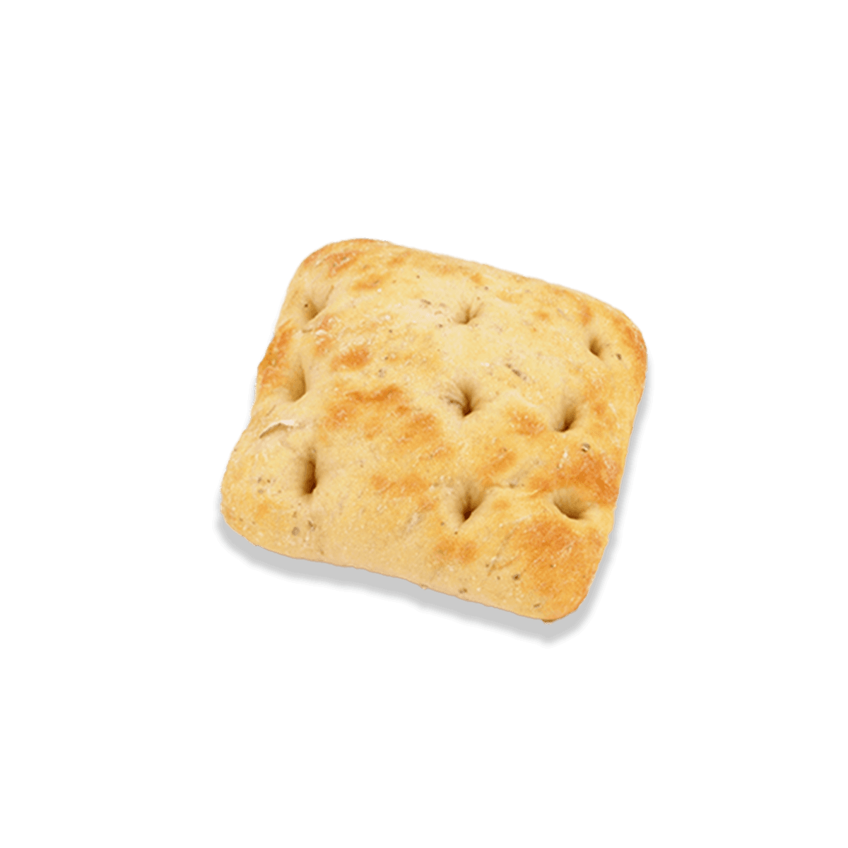 small rosemary focaccia on the side