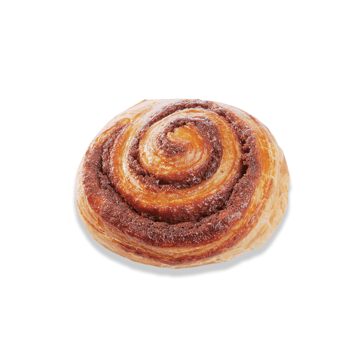 decadent cinnamon bun on the side