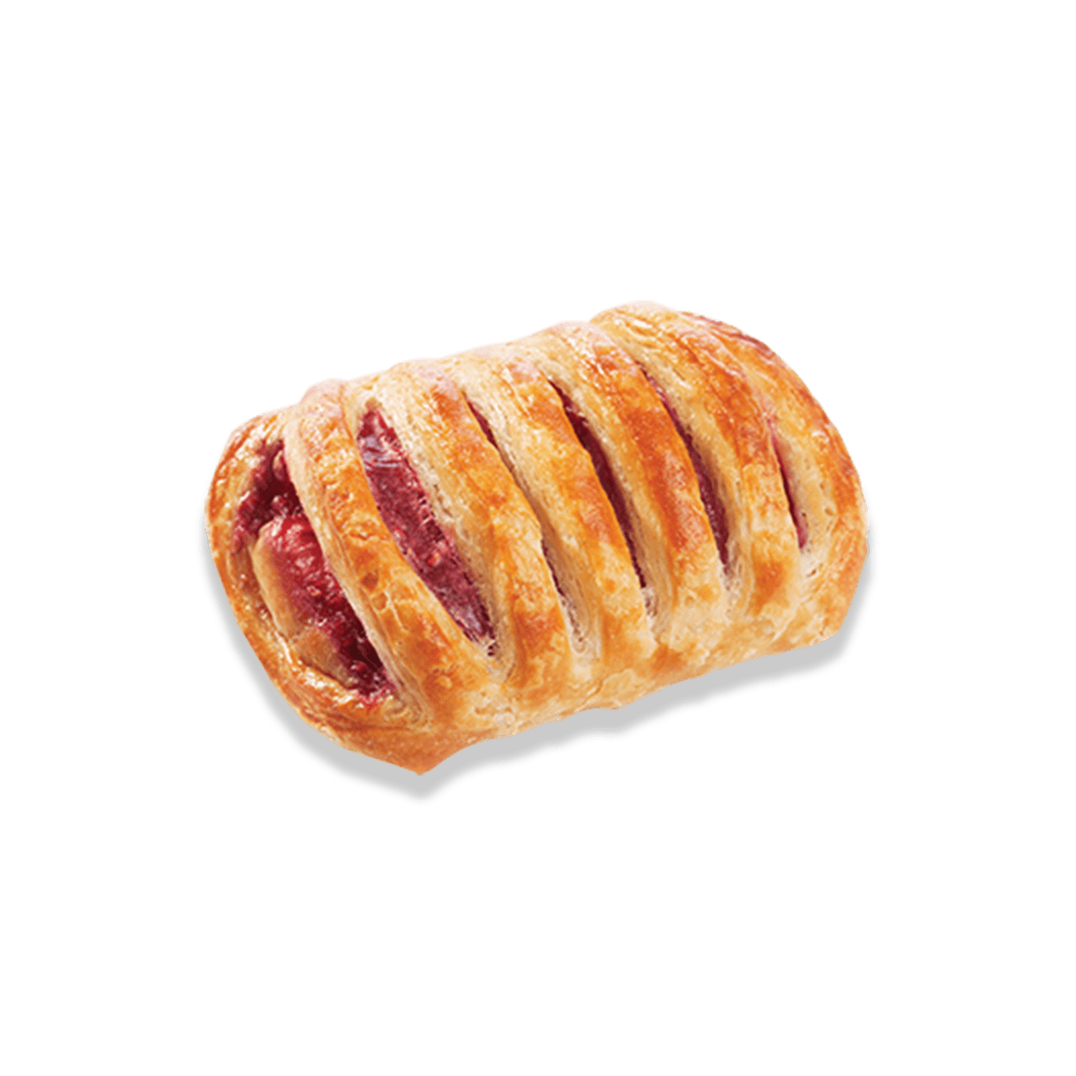 mini raspberry danish on the side