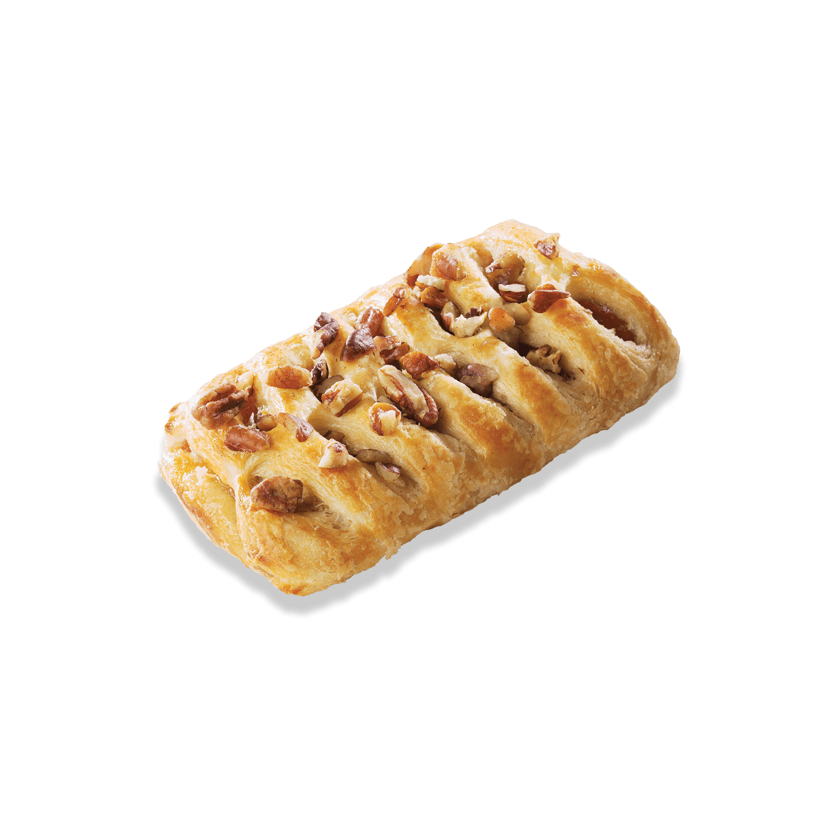 maple pecan butter danish on the side