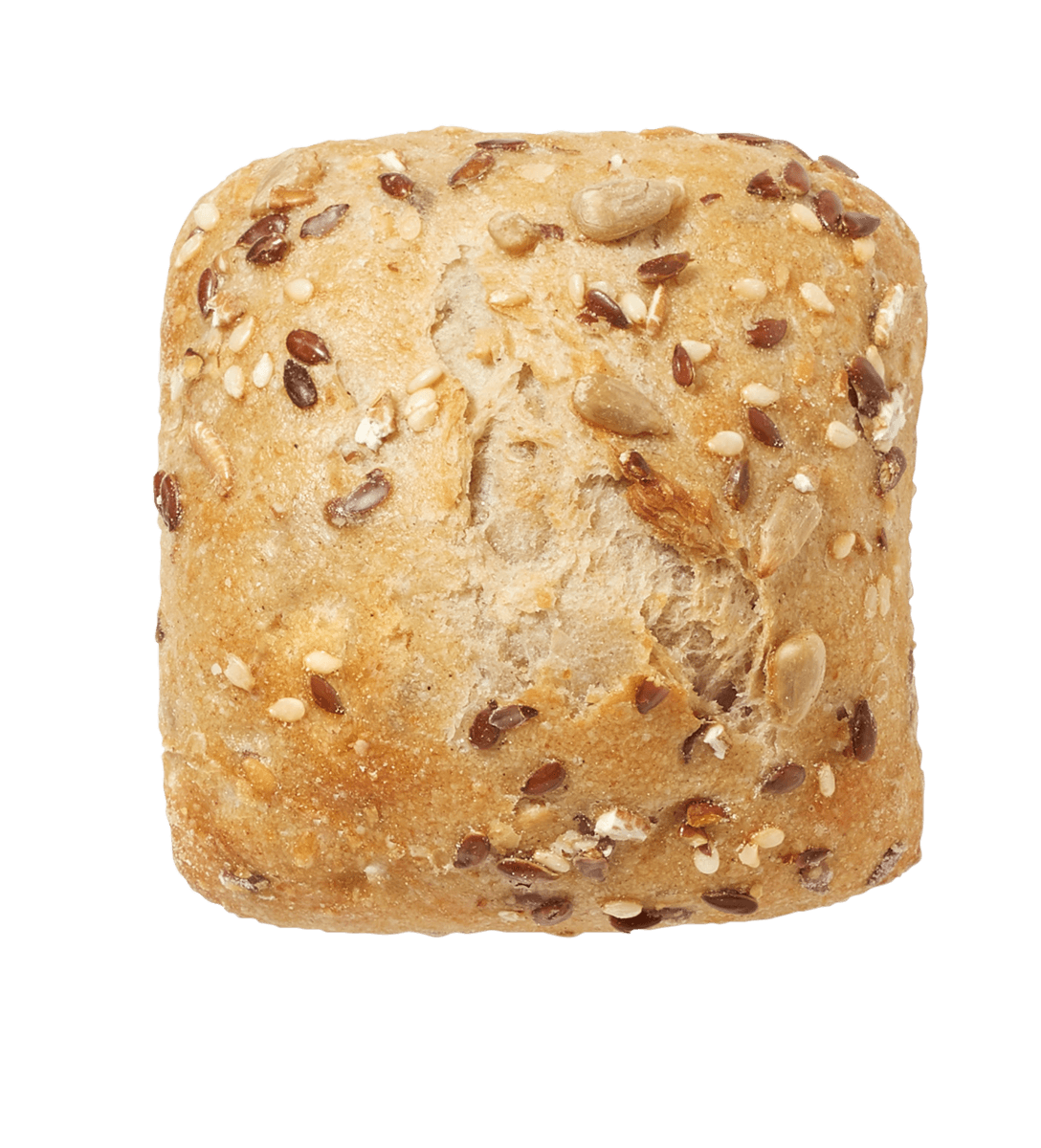 Mini Cereals and Seeds Bread Roll Top