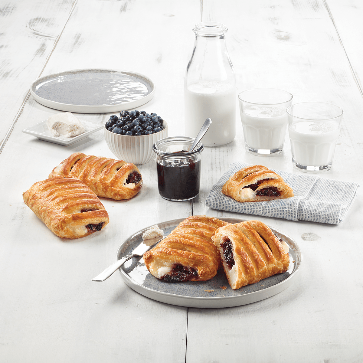 Blueberry Cheesecake Danish lifestyle