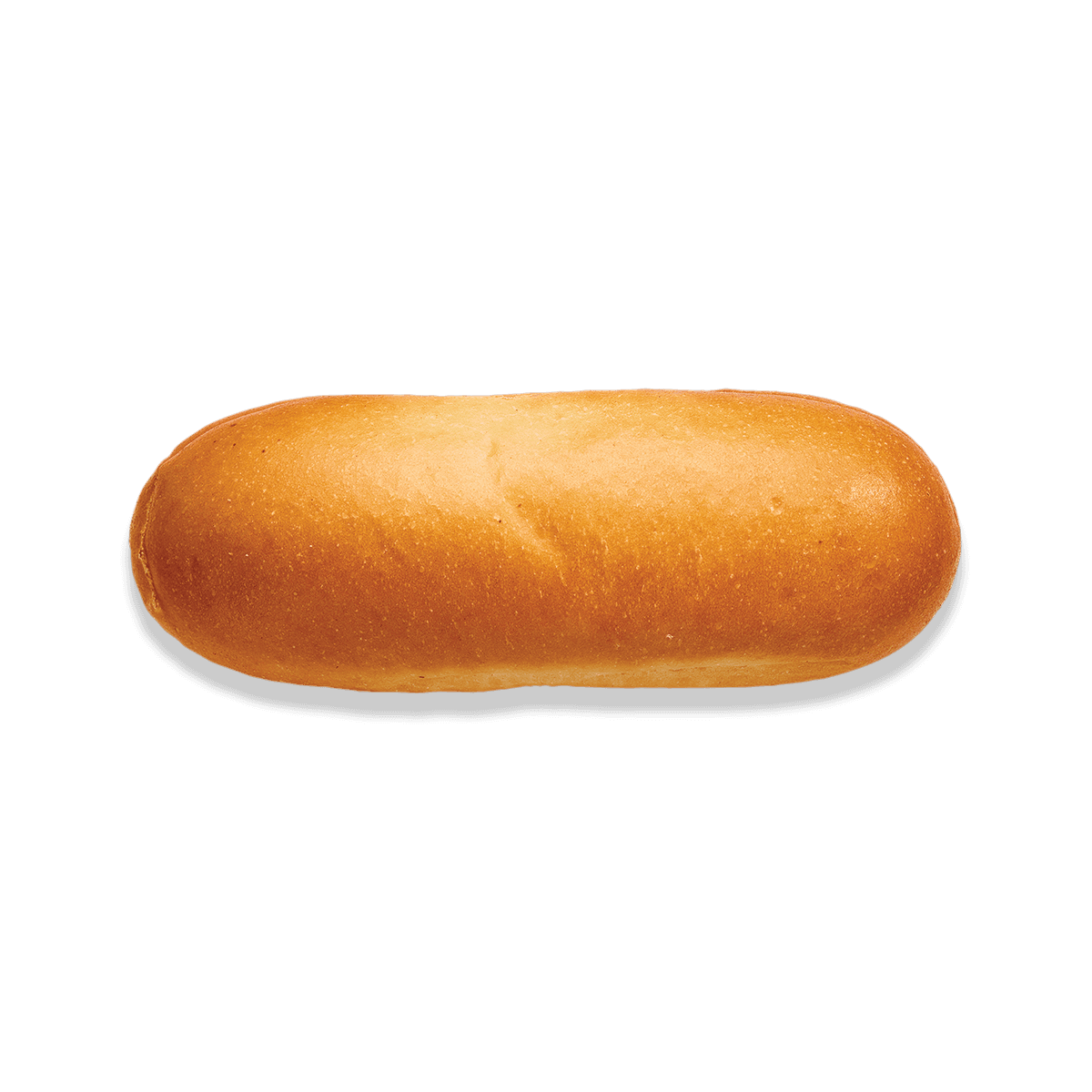 pain sous-marin hot dog style brioche vue de haut