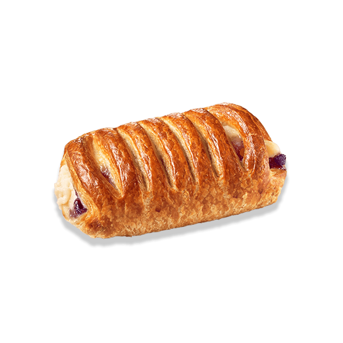 cream cheese and blueberry danish on the side