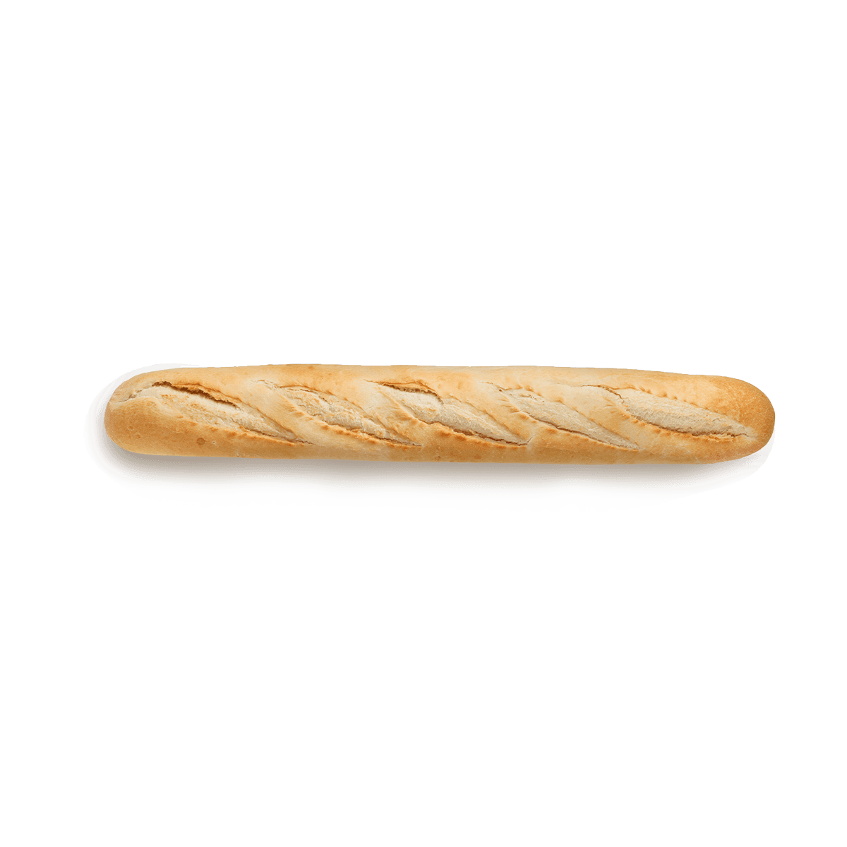 top view of parisian bread