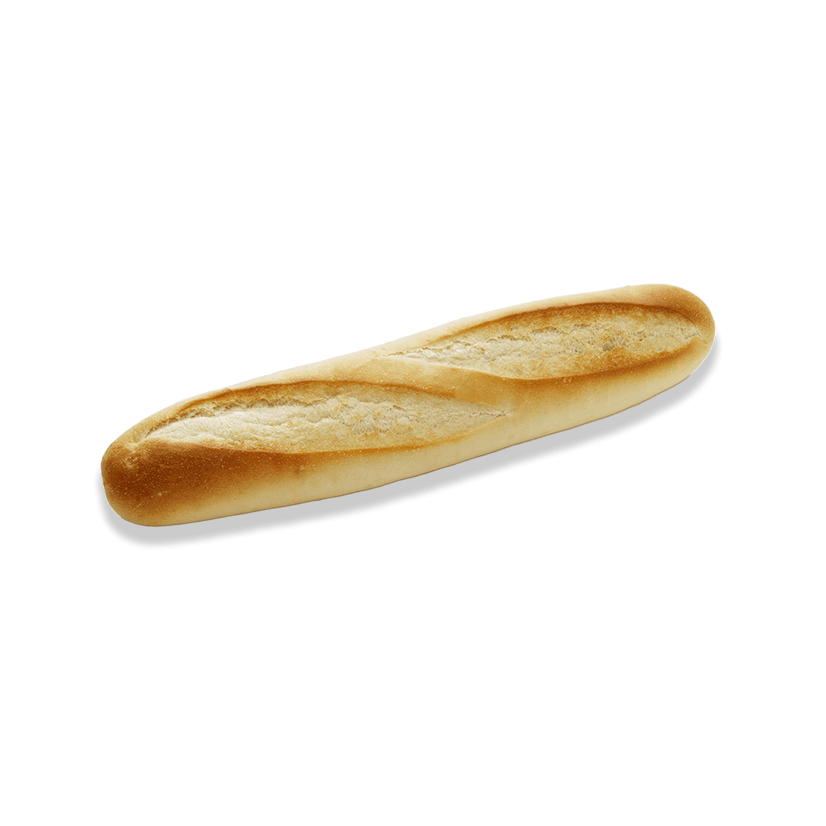 demi-baguette française de côté