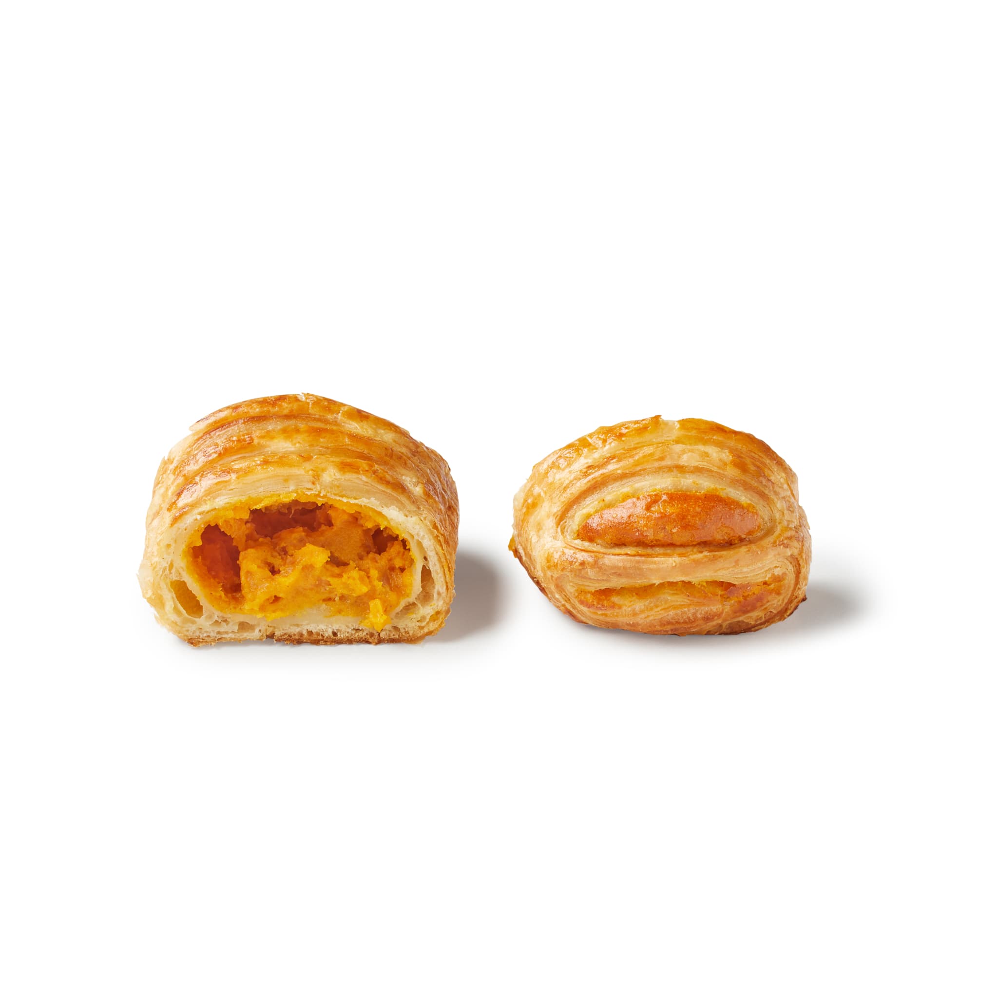mini danoise a la citrouille tranchee