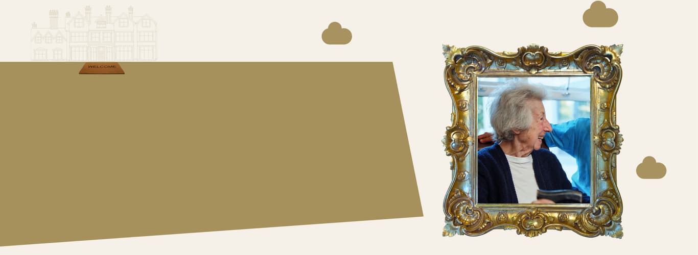Lady in picture frame