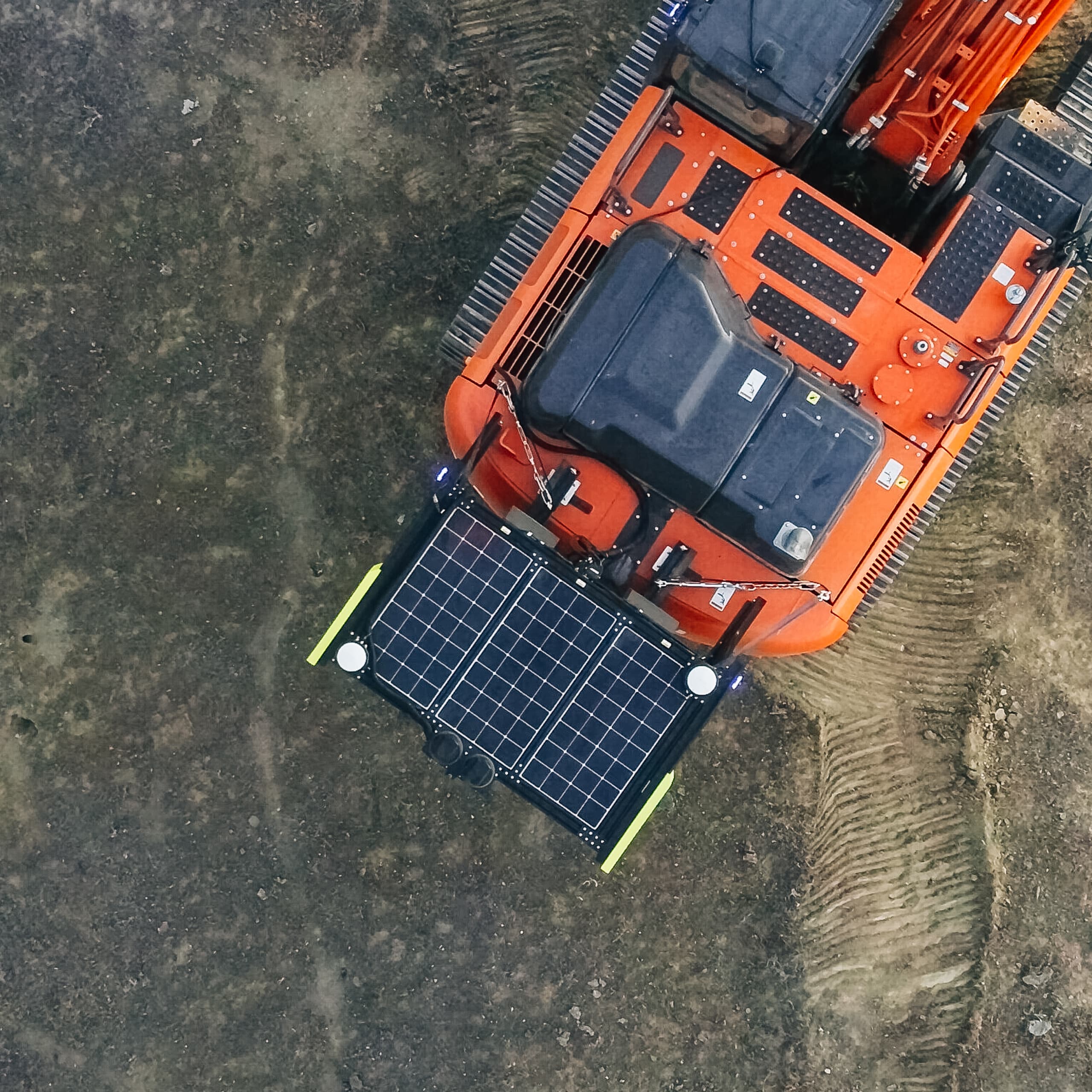 Aerial hitachi exosystem