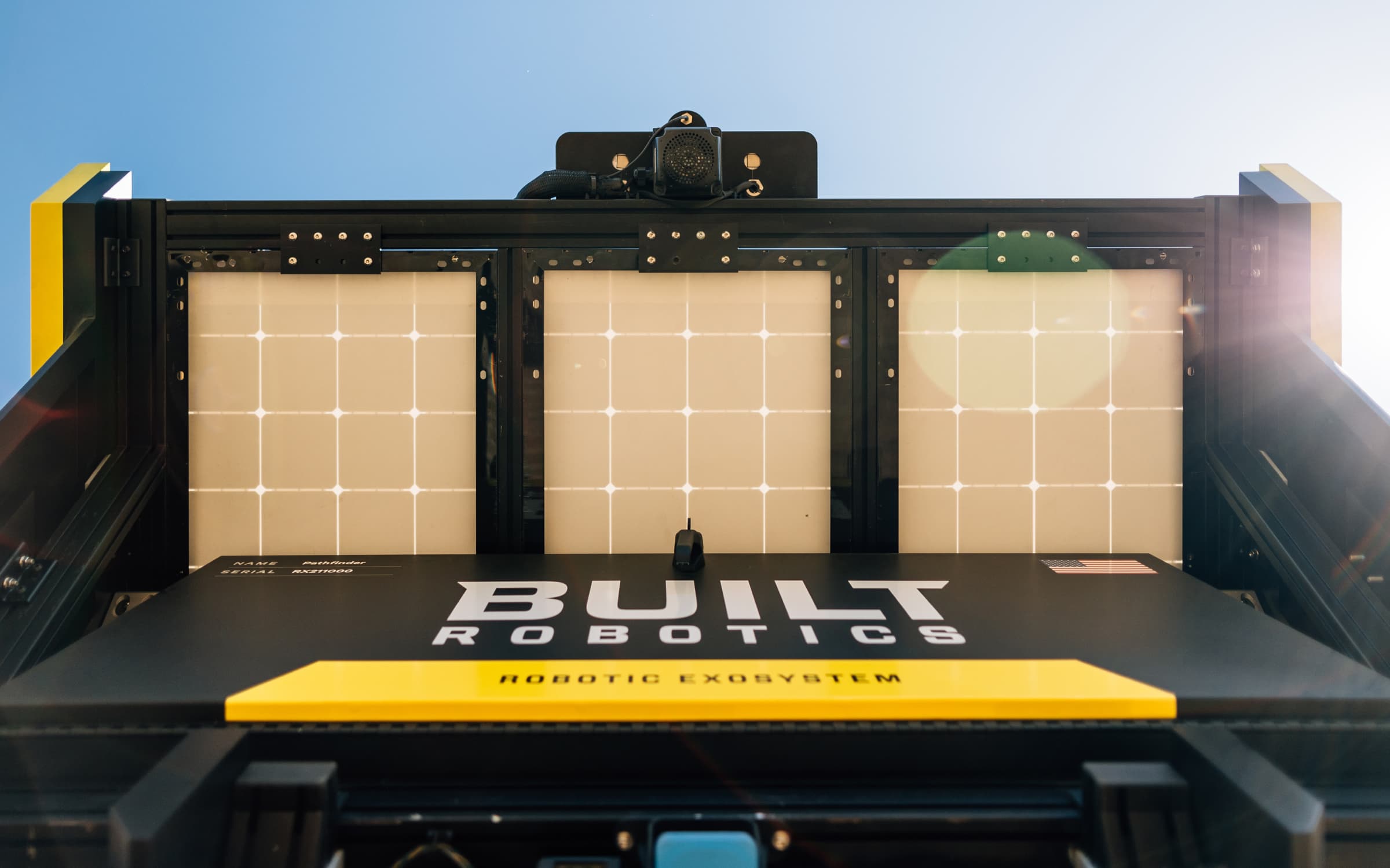 Bottom solar panels