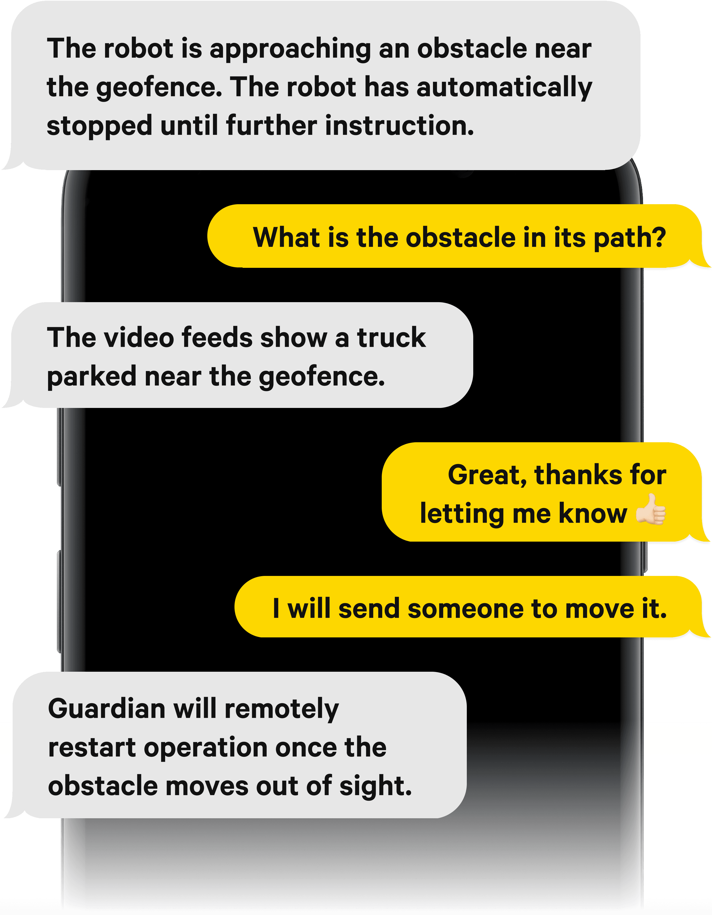 Guardian tech text chat