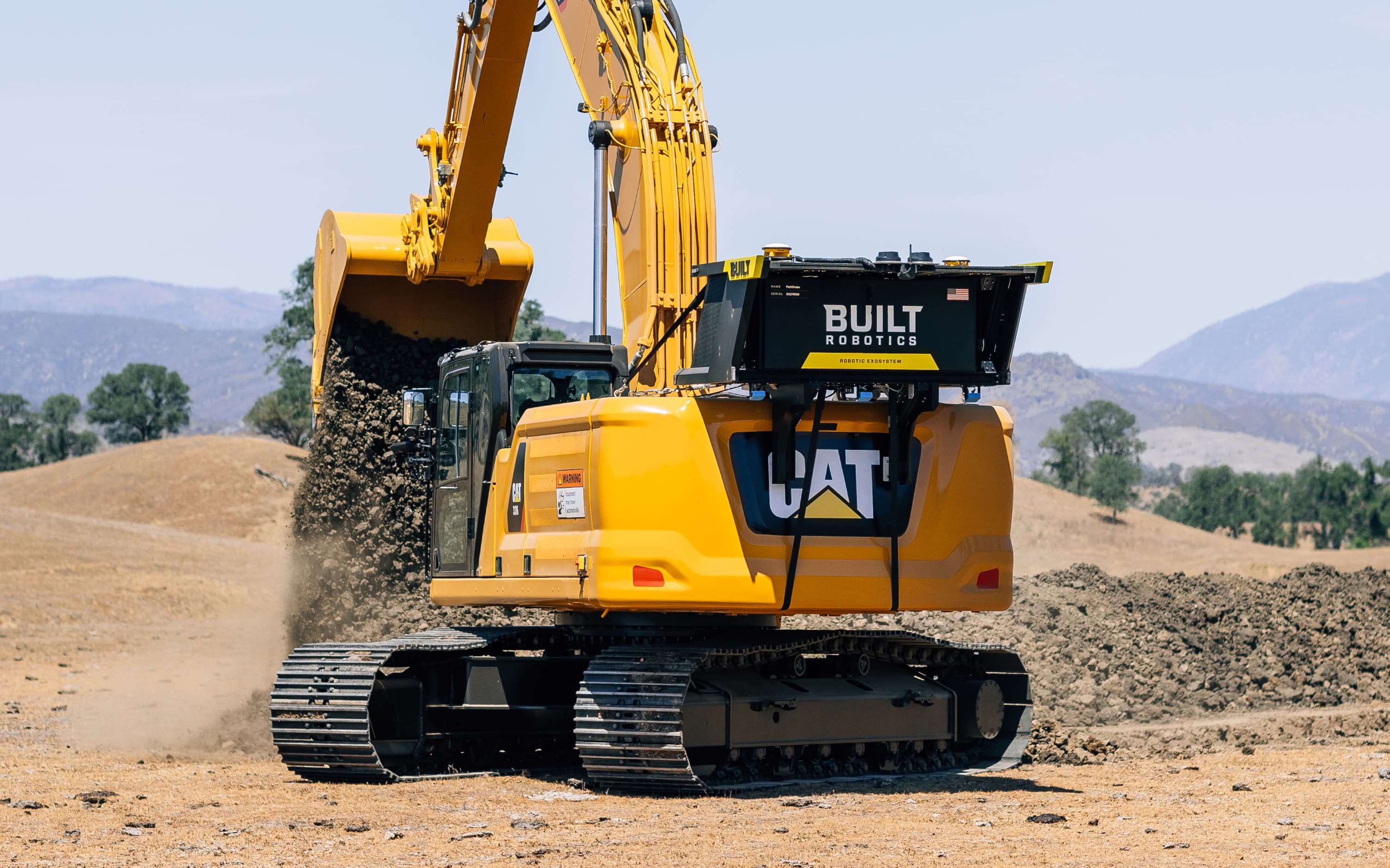 Tail exosystem autonomous trenching