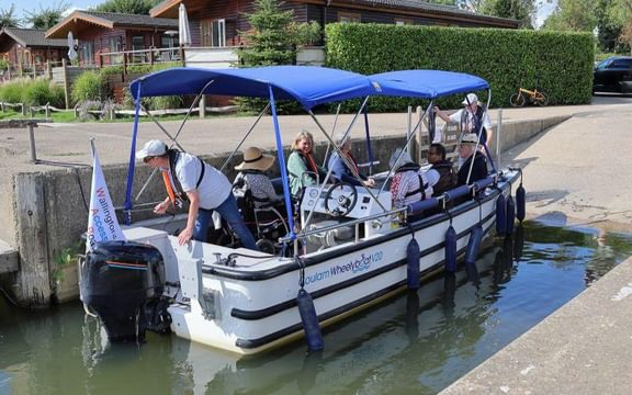 Residents from Benson House Care Home in Wallingford, Oxfordshire