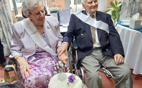 Brooklyn House Care Home in Attleborough residents celebrate anniversary