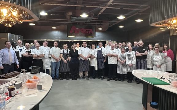 Caring Homes Head Chefs group at dysphagia training day