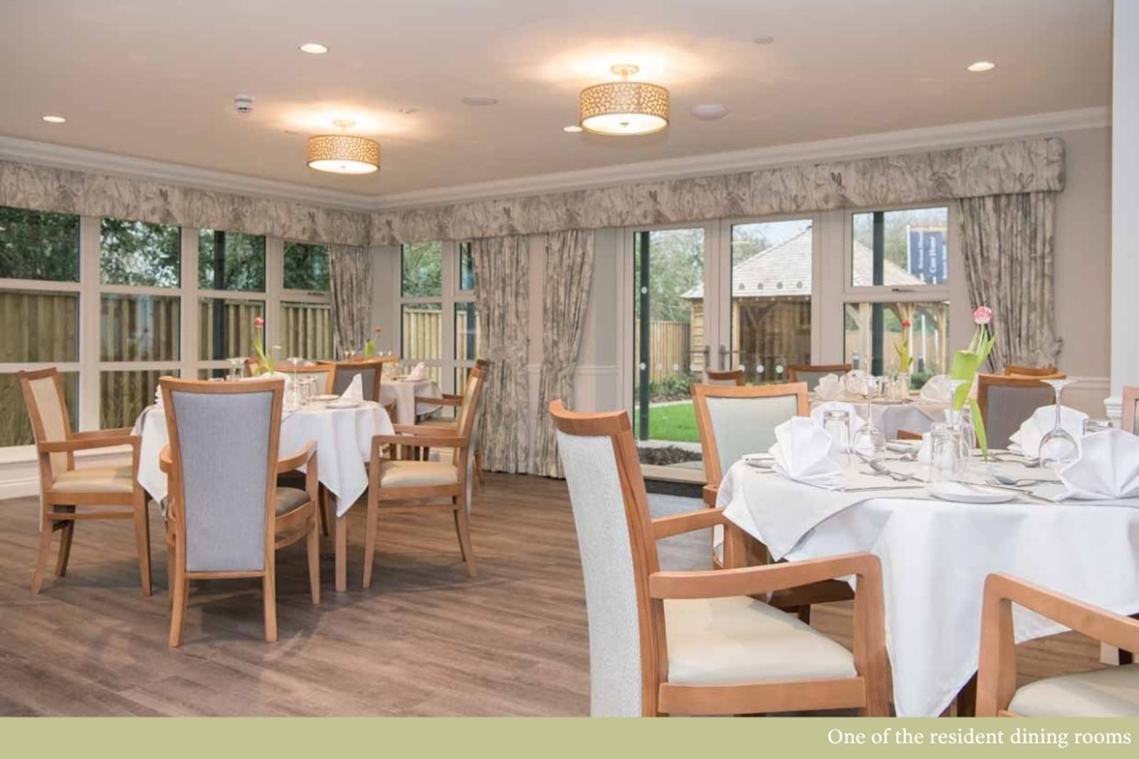 Dining Room at Benson House Care Home in Wallingford Oxfordshire