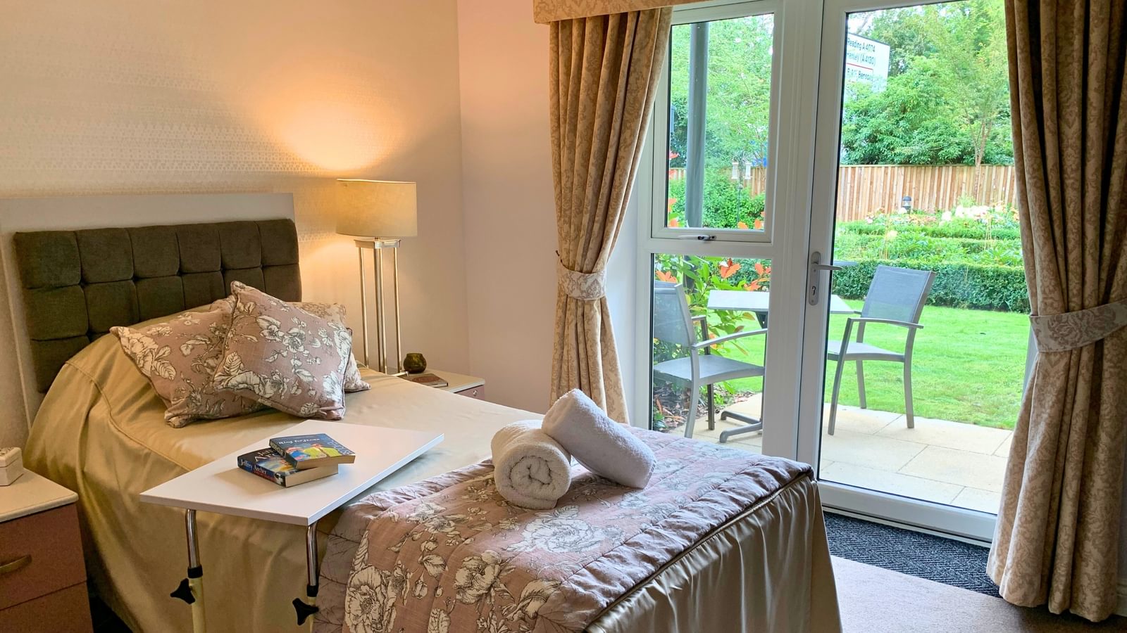 Benson House Care Home resident bedroom