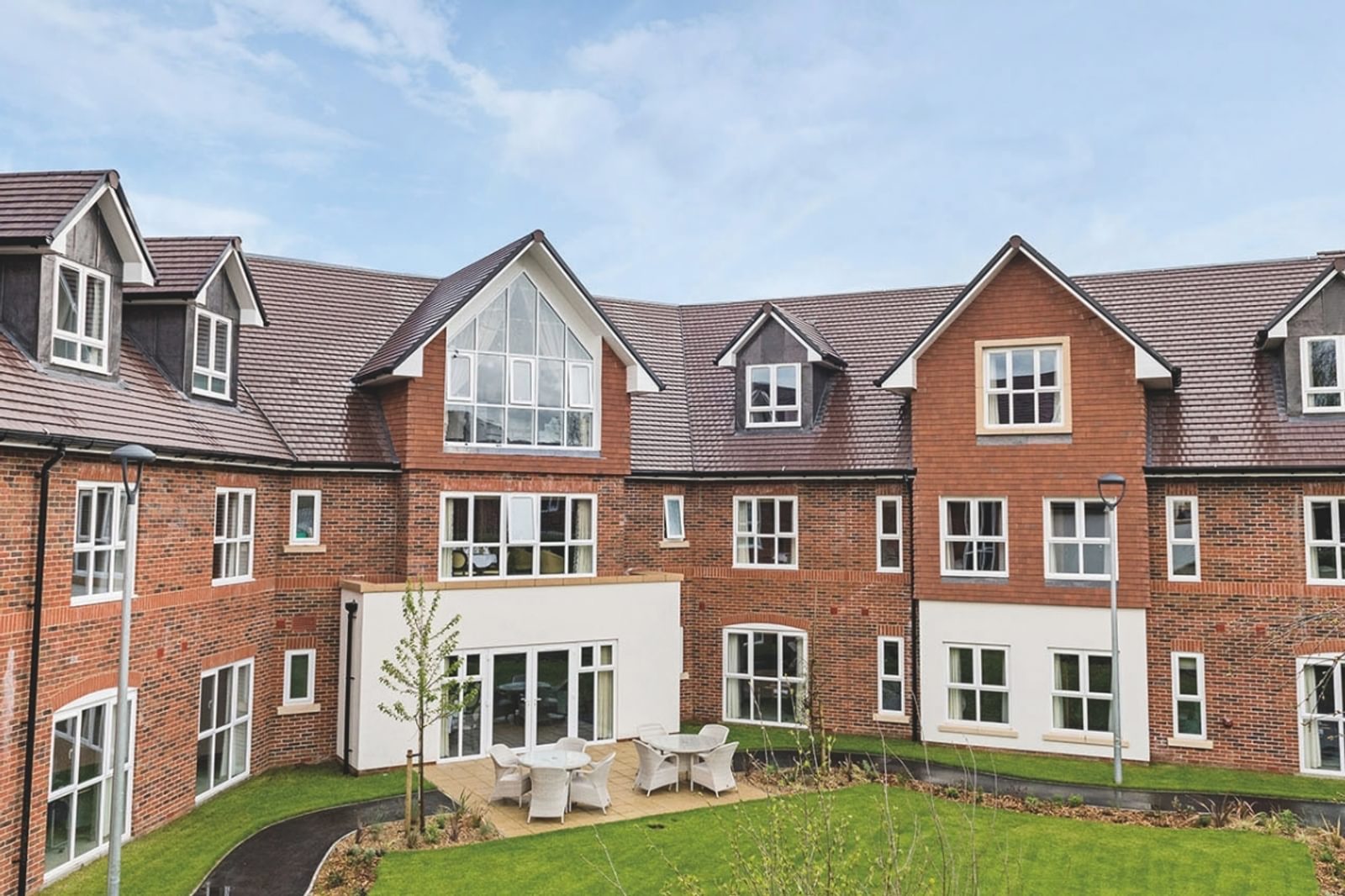 Blenheim Court Care Home external view of the home