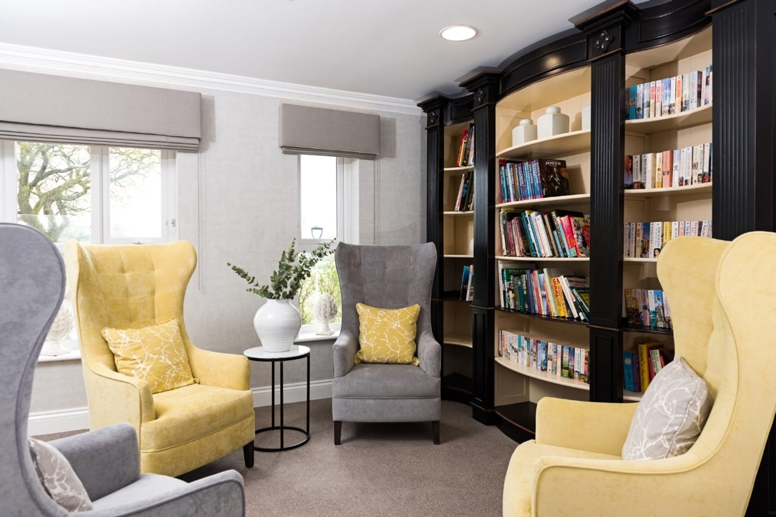 Blenheim Court Care Home resident lounge