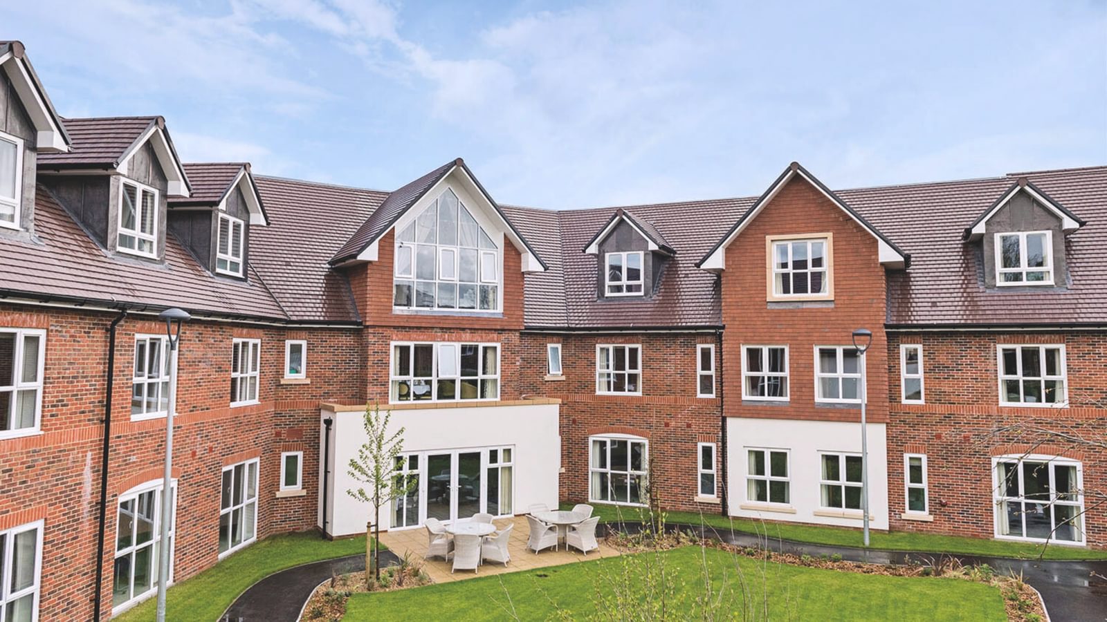 Blenheim Court Care Home external view of the home
