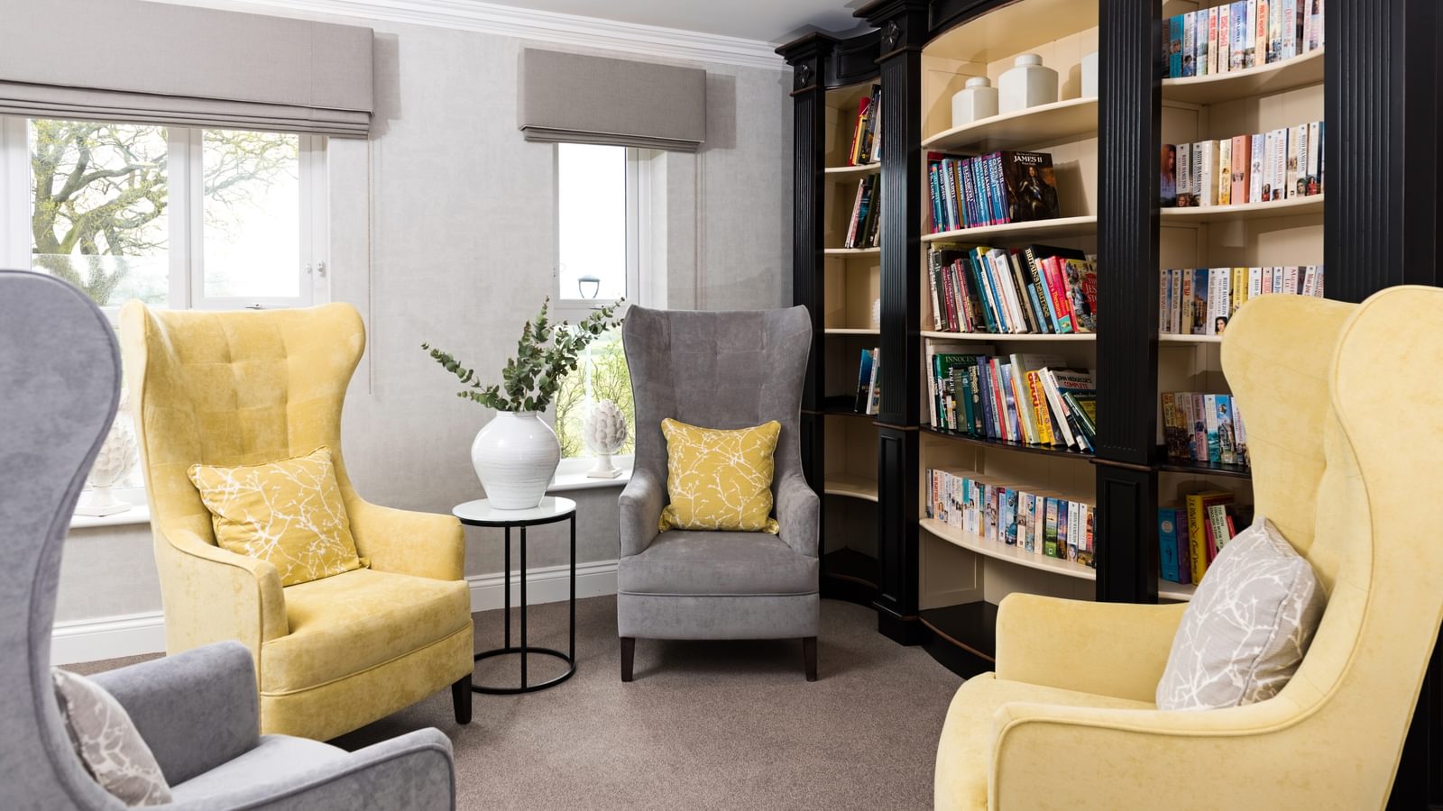 Blenheim Court Care Home resident lounge