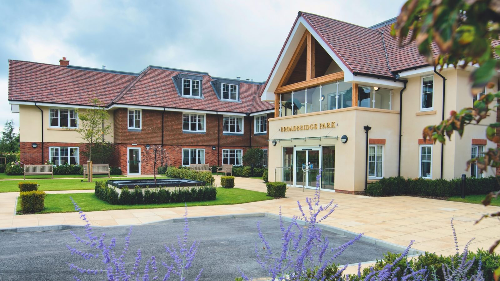 Broadbridge Park Care Home, Horsham, West Sussex image showing front of care home
