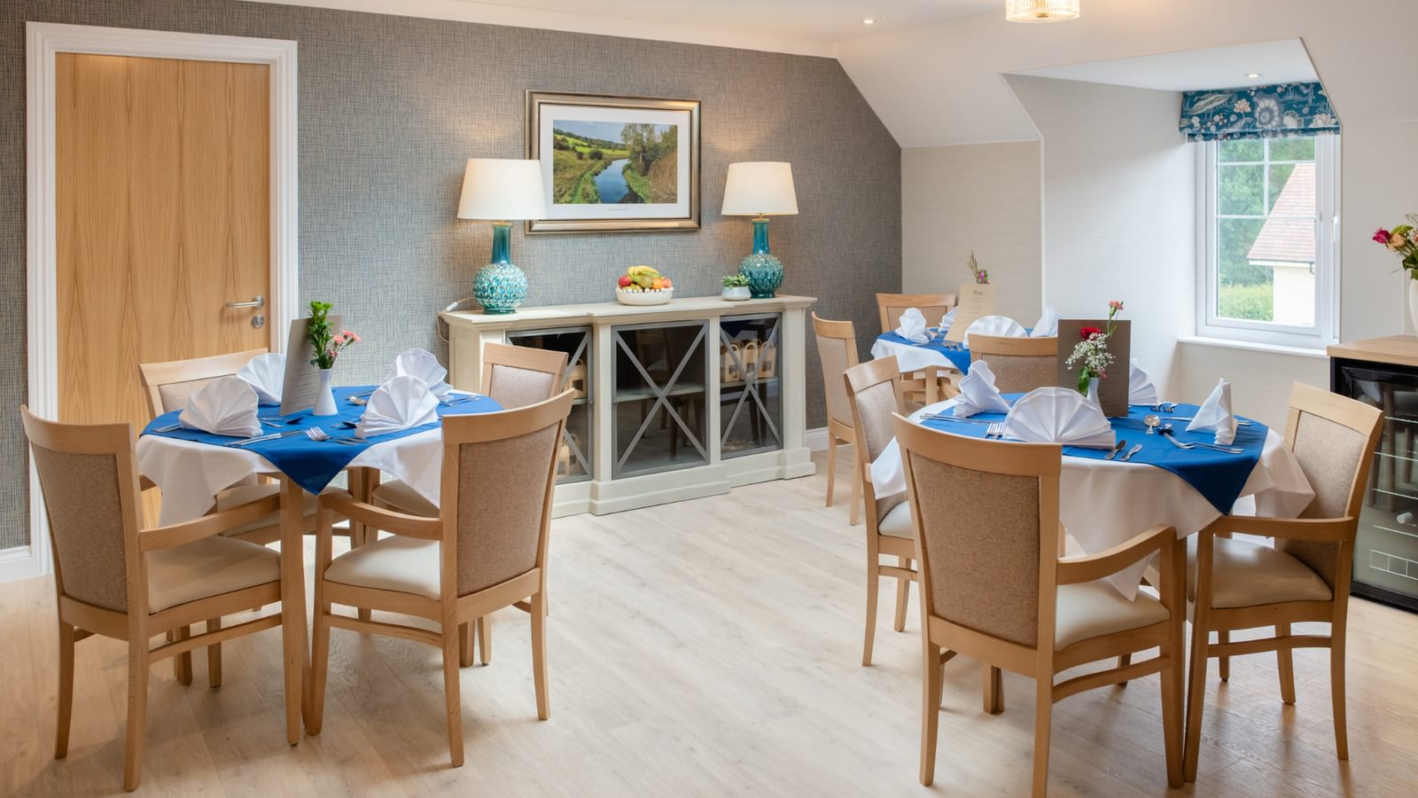 Broadbridge Park Care Home in Horsham, West Sussex new penthouse suite - Resident dining room