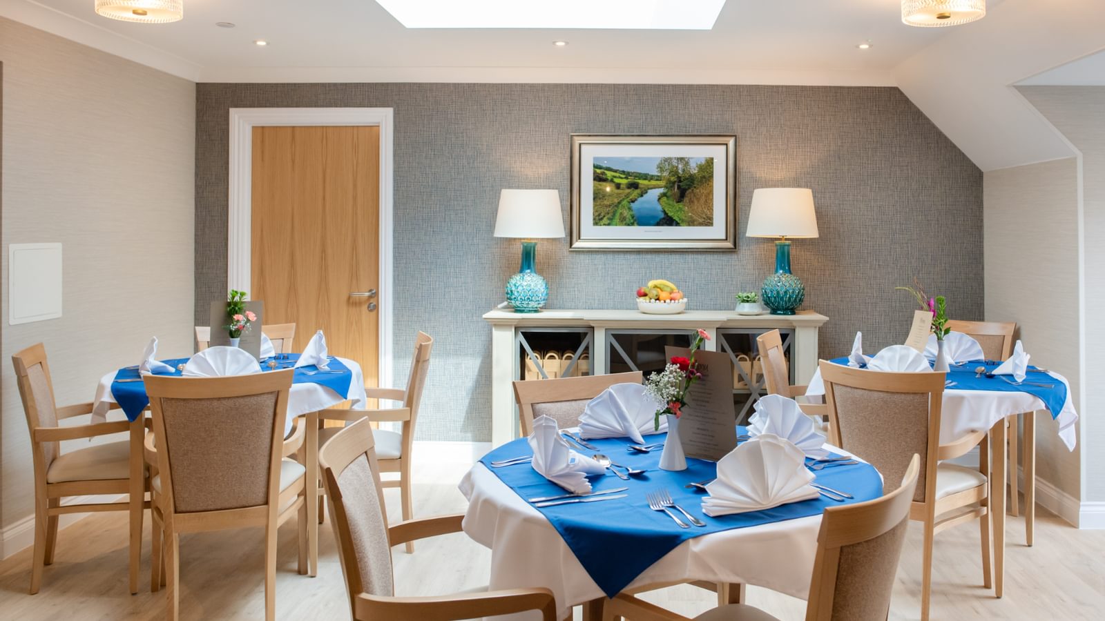 Broadbridge Park Care Home in Horsham, West Sussex new penthouse suite - Resident dining room