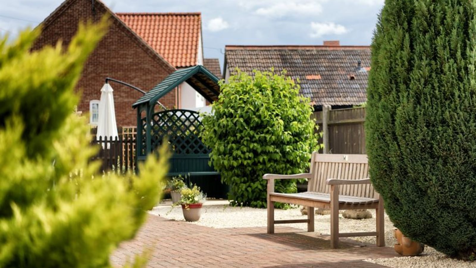 Brooklyn House Care Home Garden