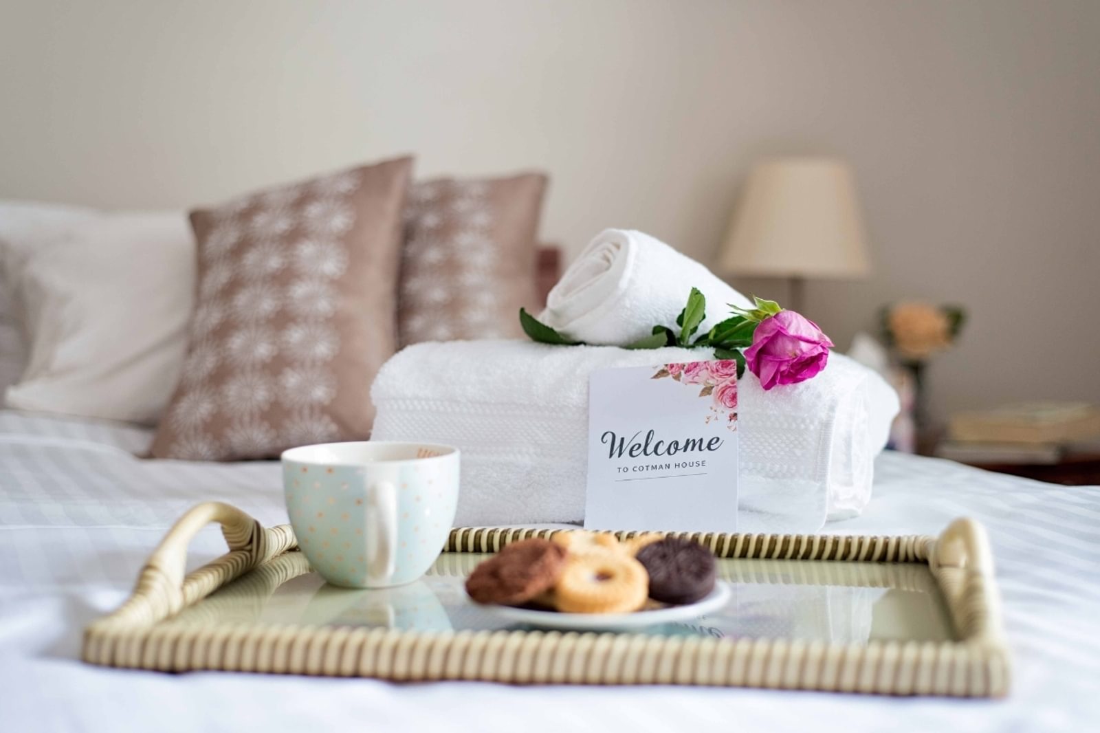 Cotman House Care Home resident bedroom