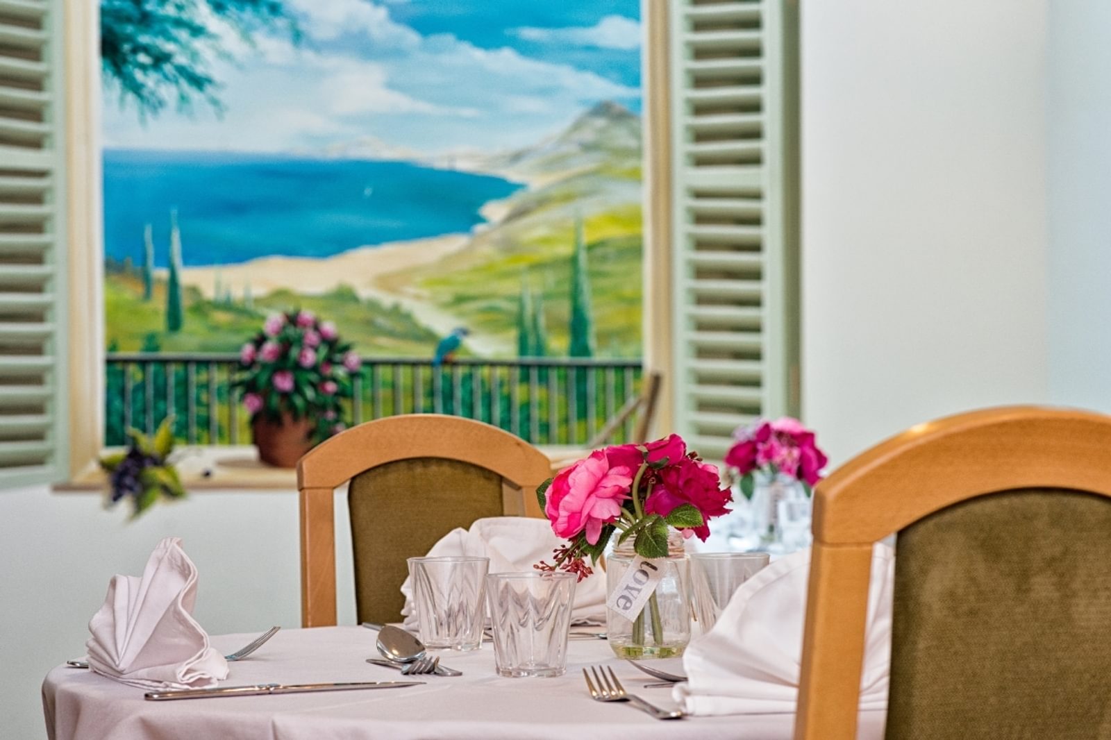 Cotman House Care Home resident dining room