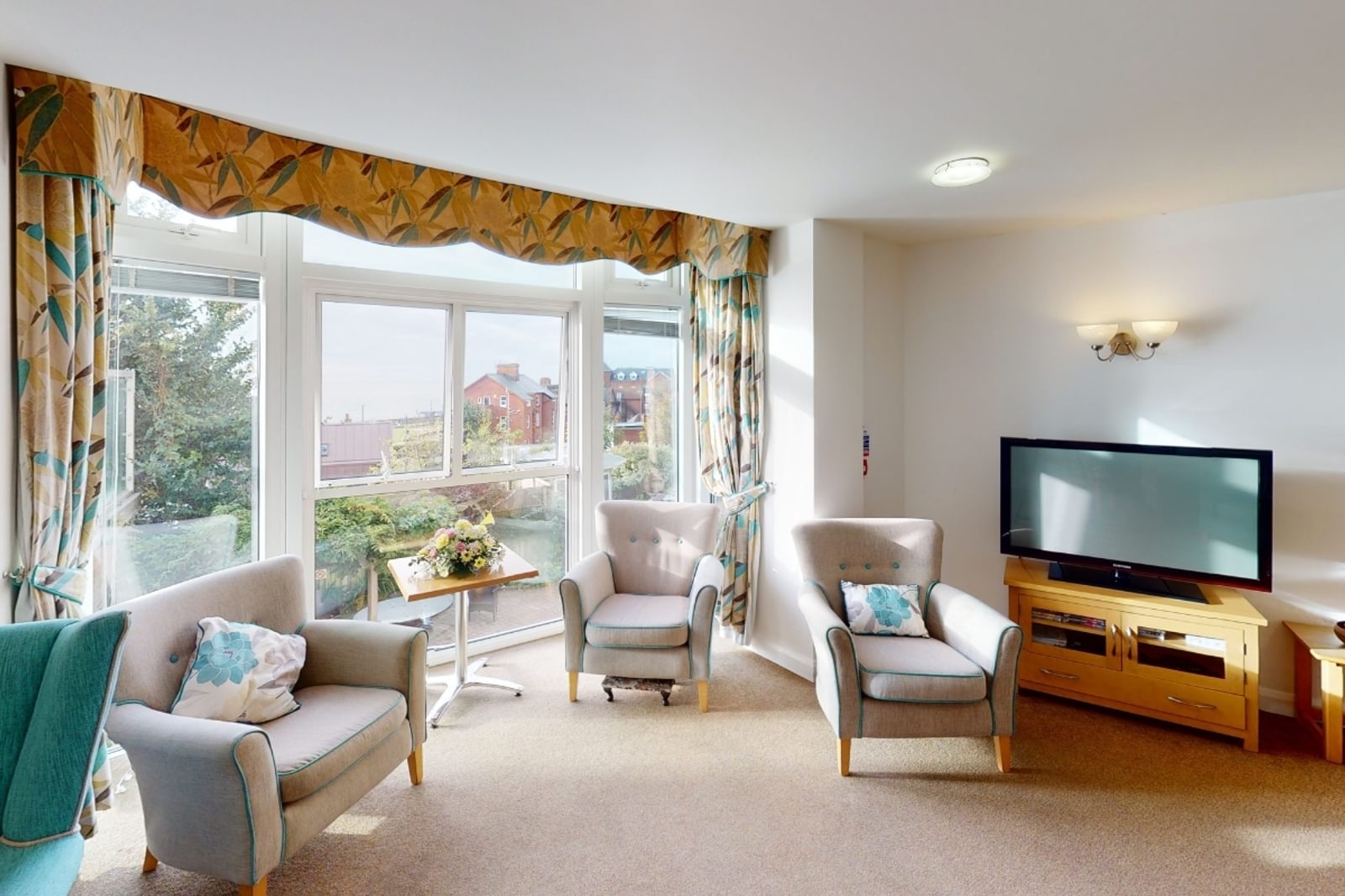 Cotman House Care Home resident lounge