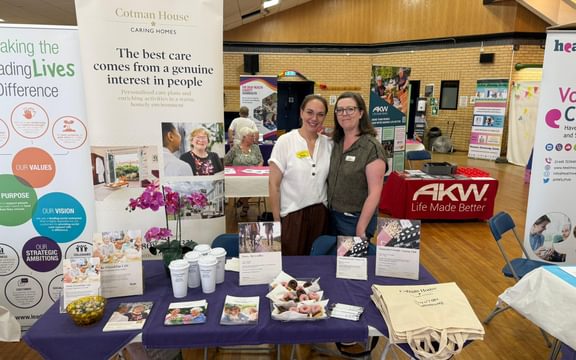 Cotman House represented at their stand at Felixstowe Disability Pride