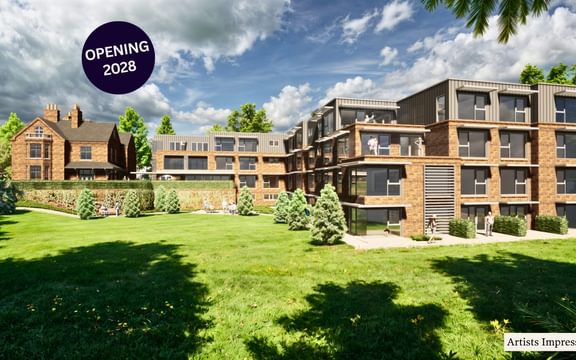 Guysfield Care Home in Letchworth, Hertfordshire is currently under redevelopment for a new care home
