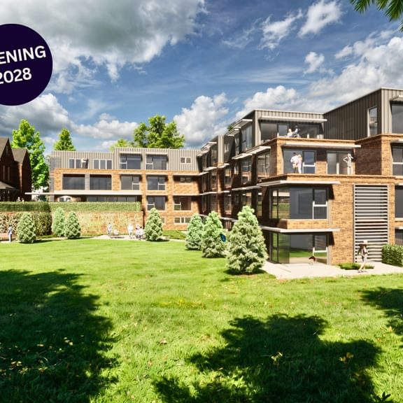 Guysfield Care Home in Letchworth, Hertfordshire is currently under redevelopment for a new care home