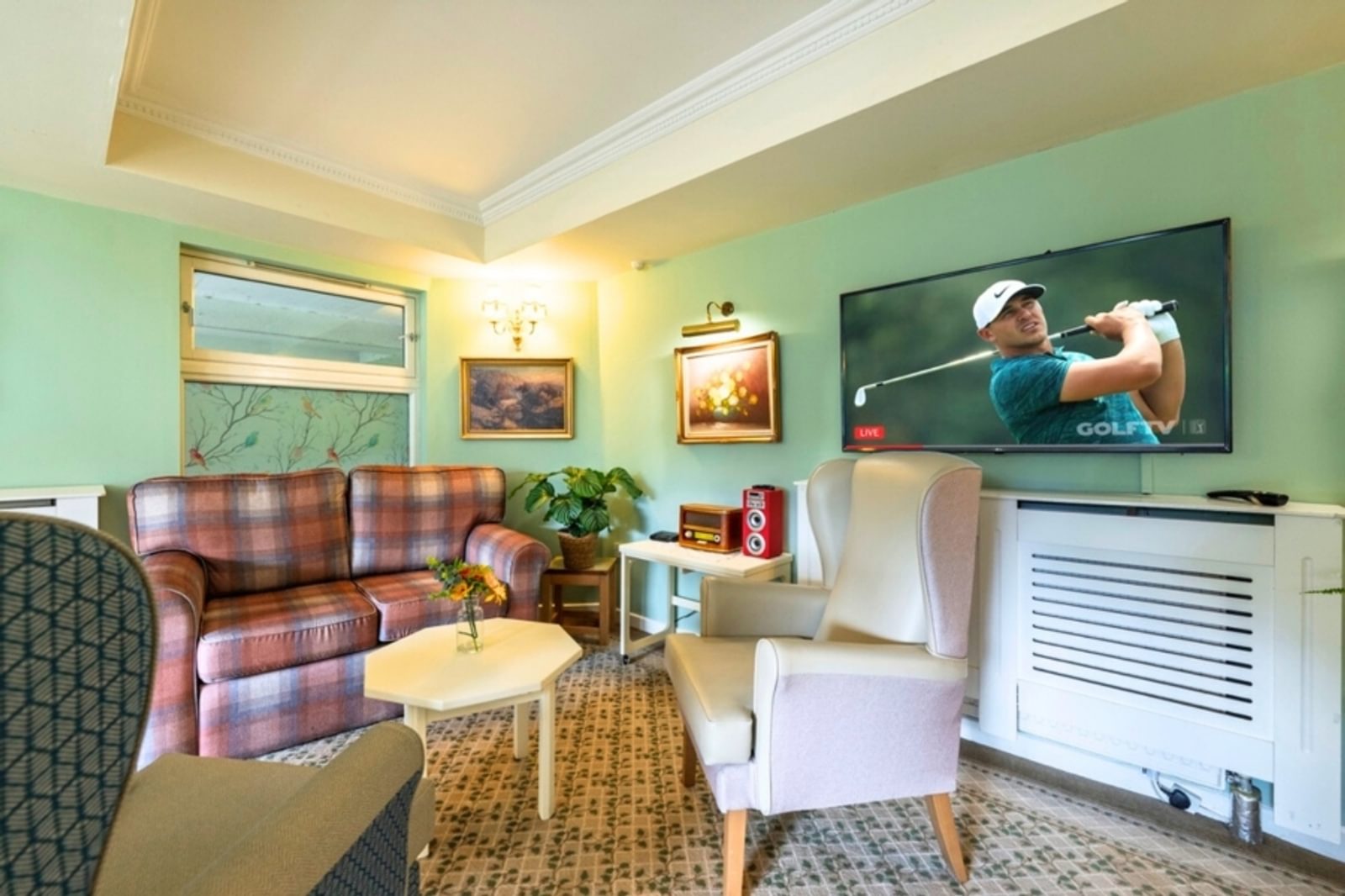Hawkhill House Care Home Quiet lounge