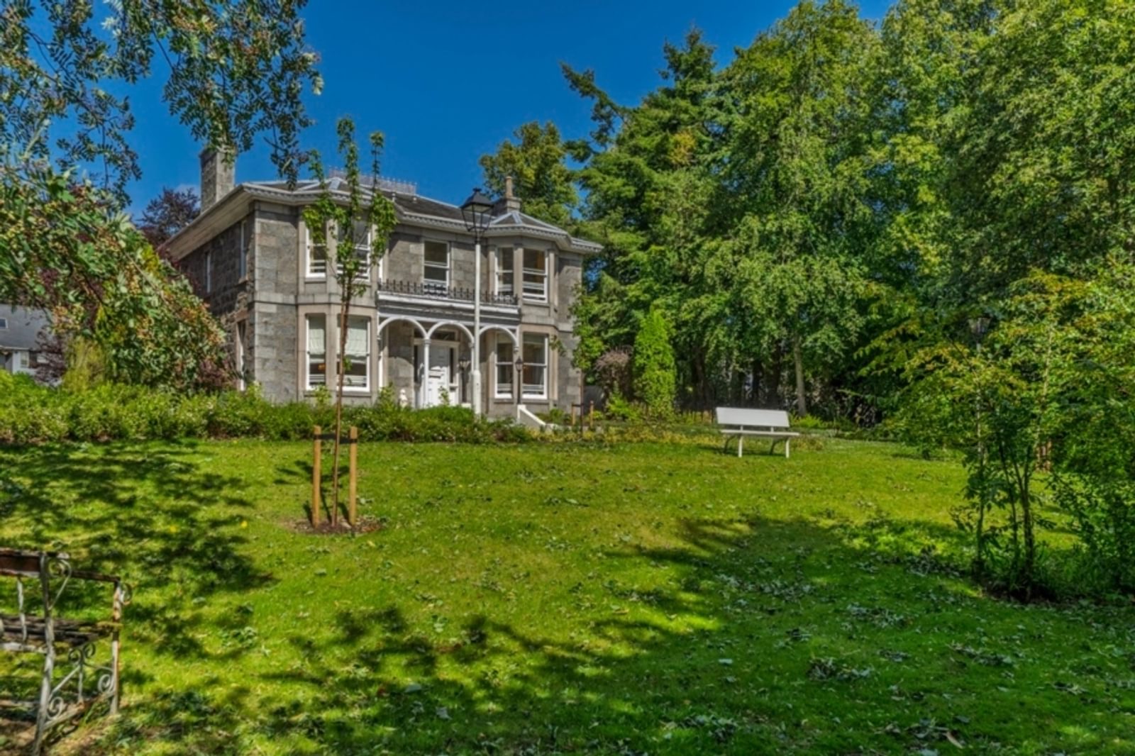 Hawkhill House Care Home external side view of the home