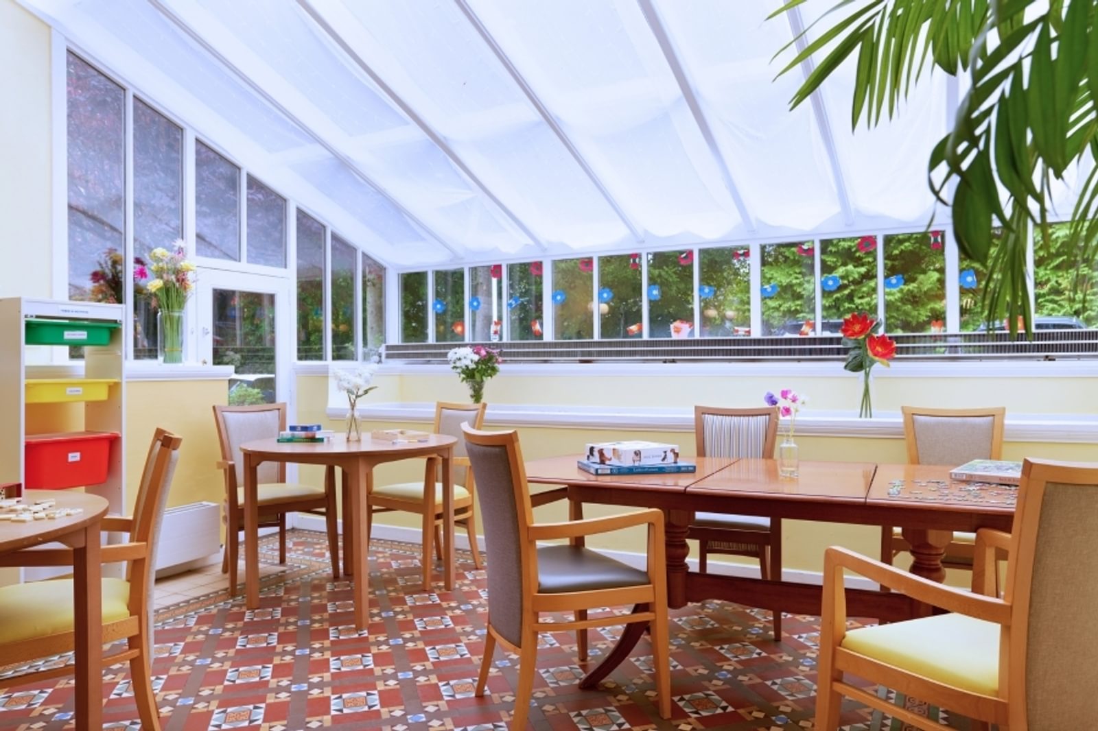 Hawkhill House Care Home resident activities area