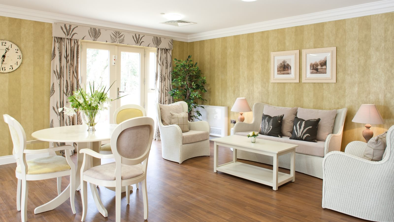 Homefield Grange Care Home in Christchurch, Dorset resident activities room