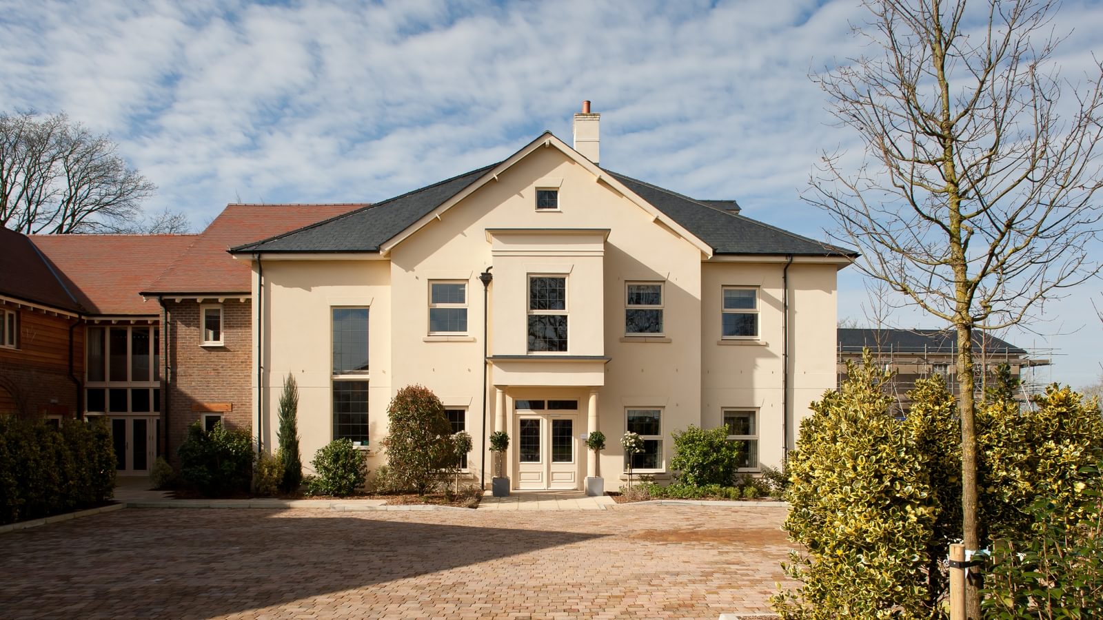 Homefield Grange Care Home in Christchurch, Dorset external image of the care home