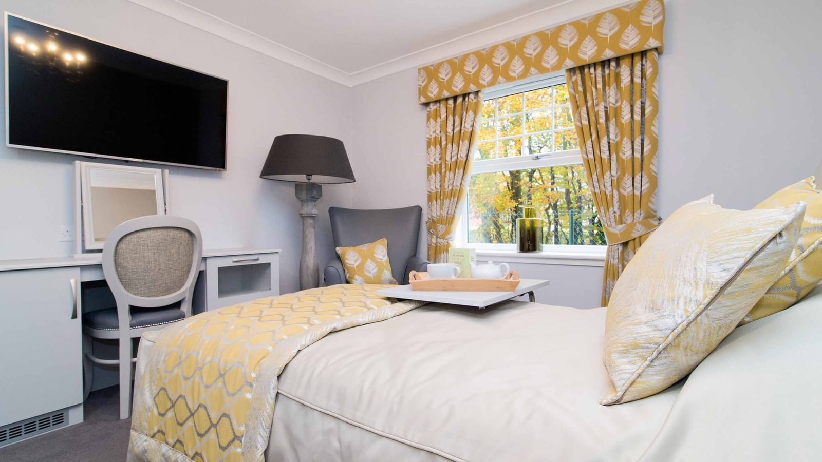 Horsell Lodge Care Home Resident bedroom