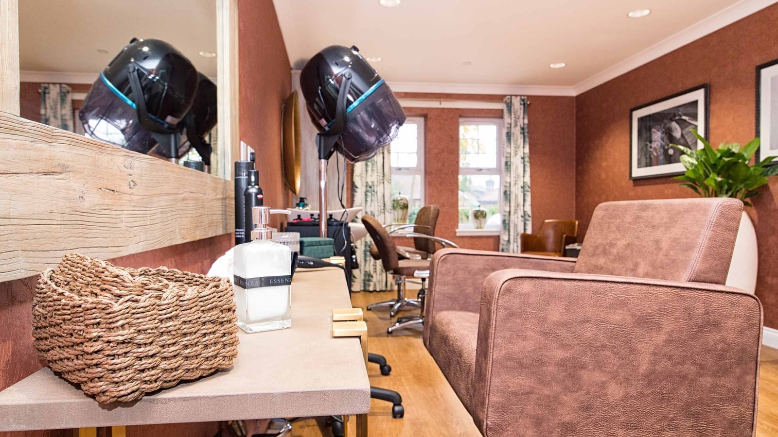 Horsell Lodge Care Home hair salon in a care home