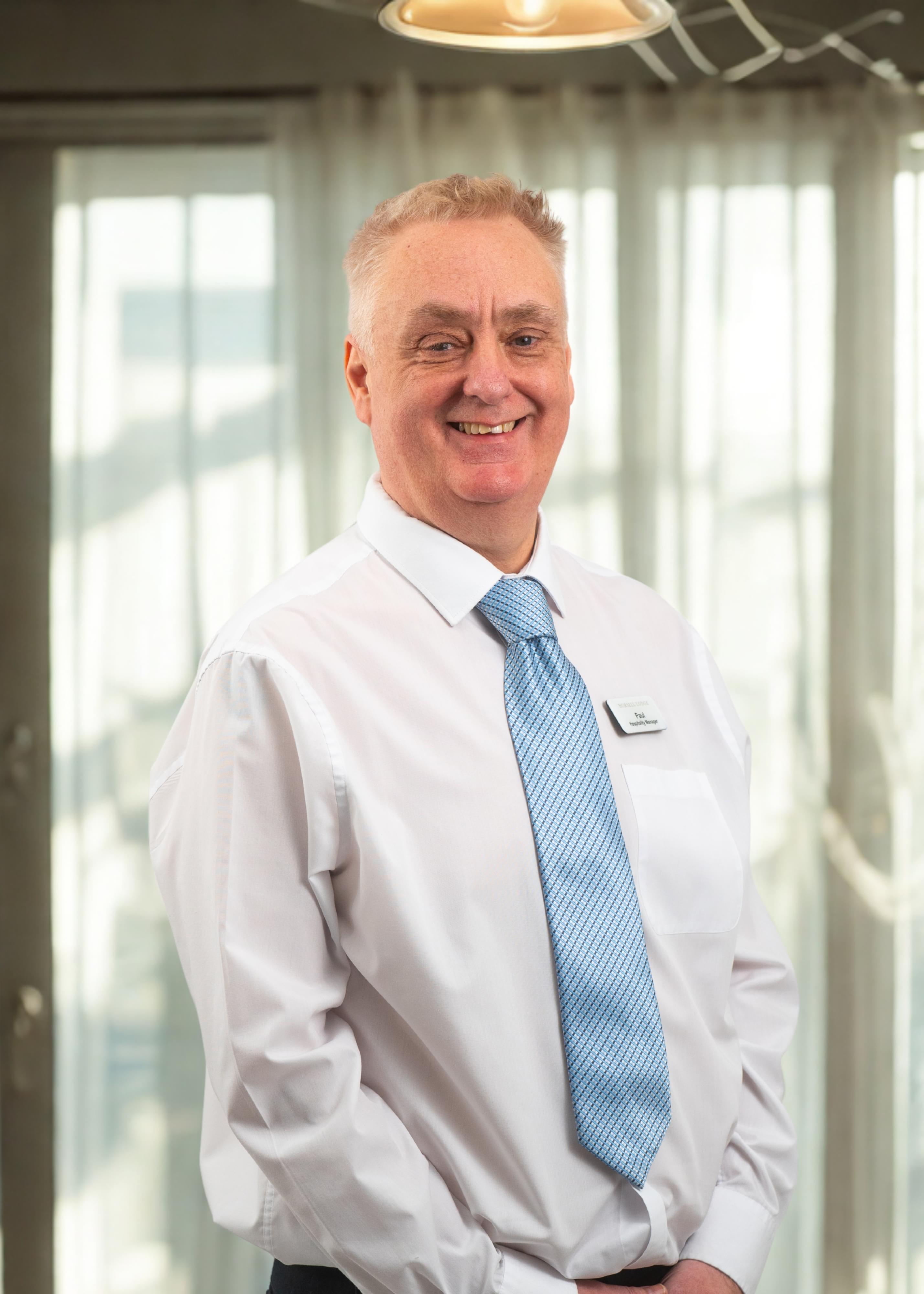 Paul Dixon Hospitality Manager Horsell Lodge Care Home