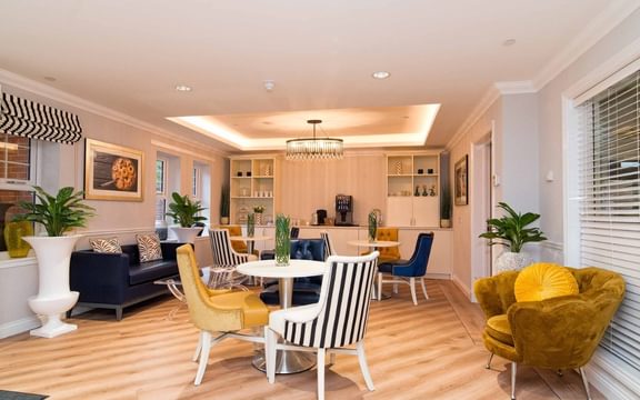 Horsell Lodge Care Home bistro area