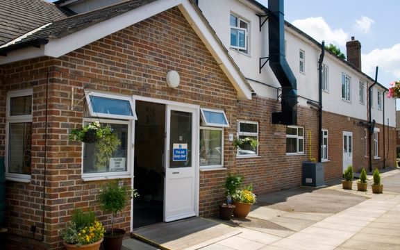 Latham Lodge entrance