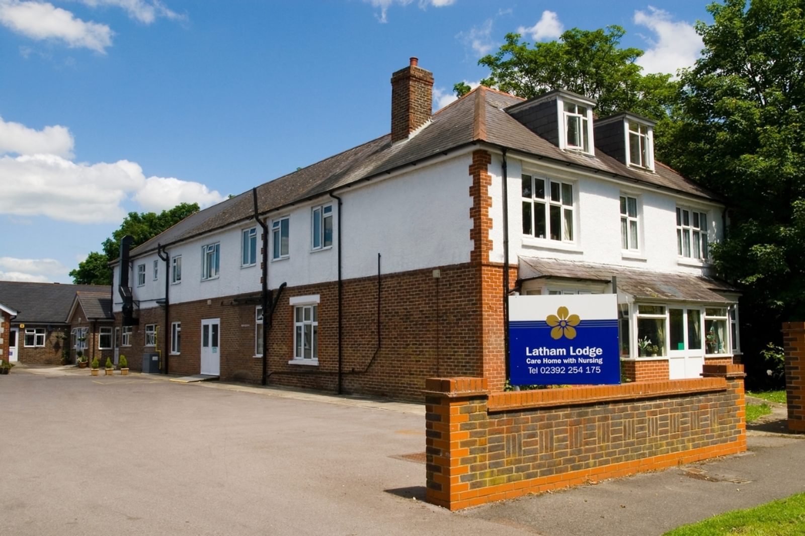 Latham Lodge external of home