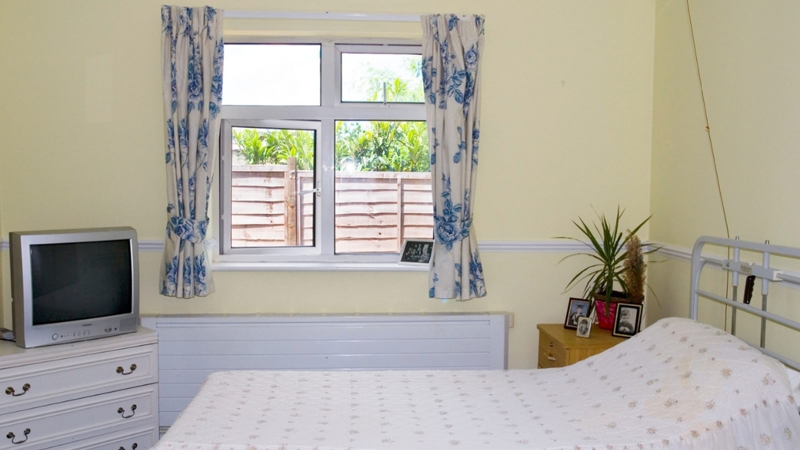 Latham Lodge Care Home resident bedroom